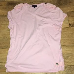 Burberry pink shirt